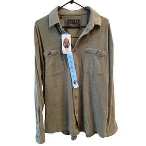 NWT Jachs New York Olive Long Sleeve Shirt - Men's Large
